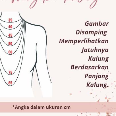 Yaxiya Kalung Tambang Perhiasan Imitasi Lapis Emas Aksesoris 18K 494