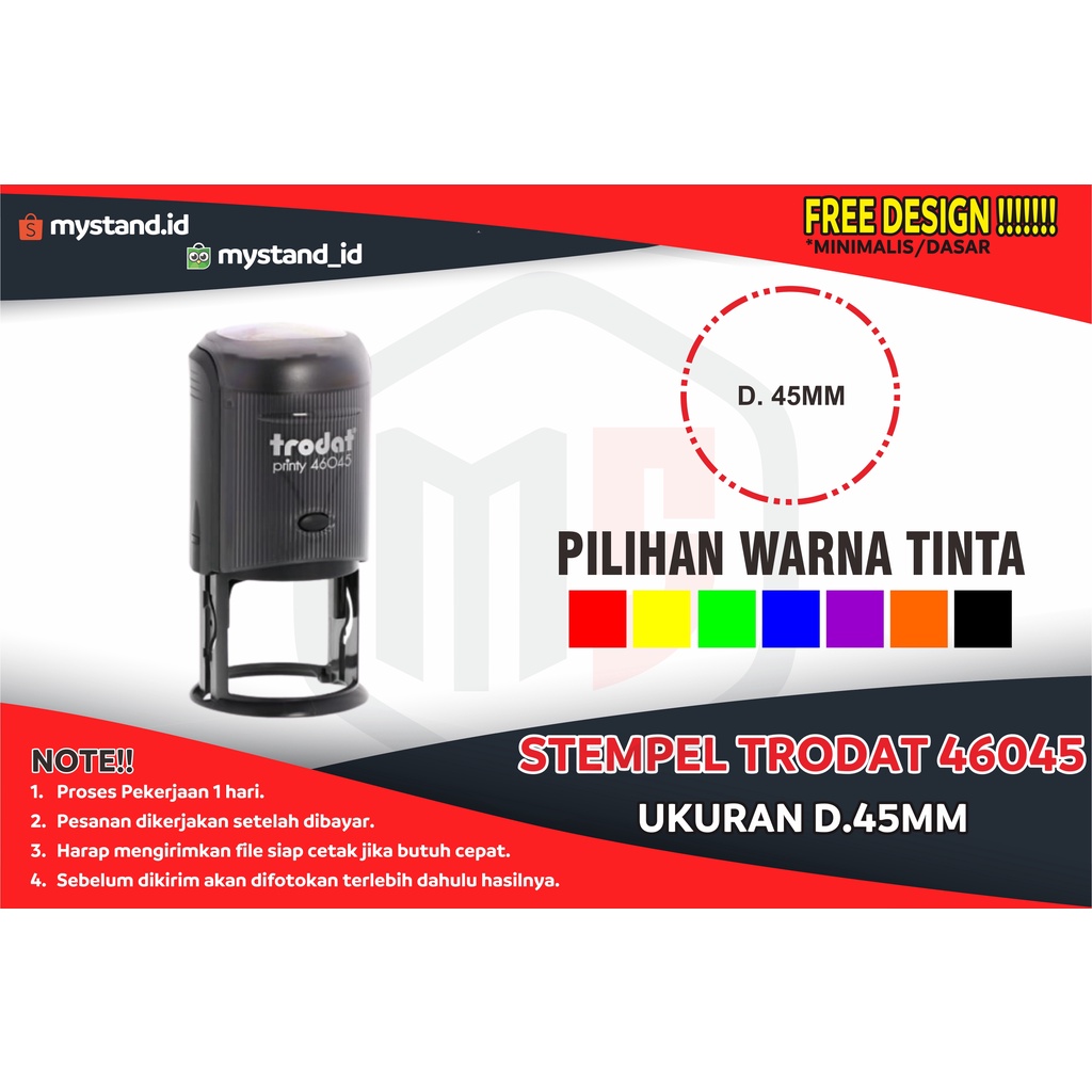 

STEMPEL TRODAT 46045, STEMPEL DINAS PEMERINTAHAN, STEMPEL LOGO PERUSAHAAN, STEMPEL KOPERASI