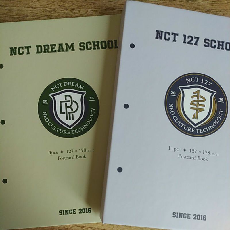 NCT DREAM 127 BACK TO SCHOOL POSTCARD BOOK