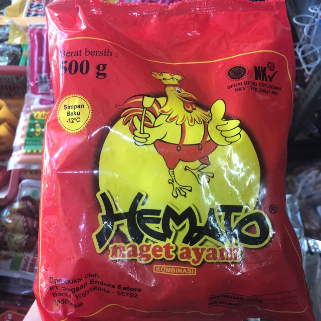 

Hemato Naget Ayam Kombinasi 500gr