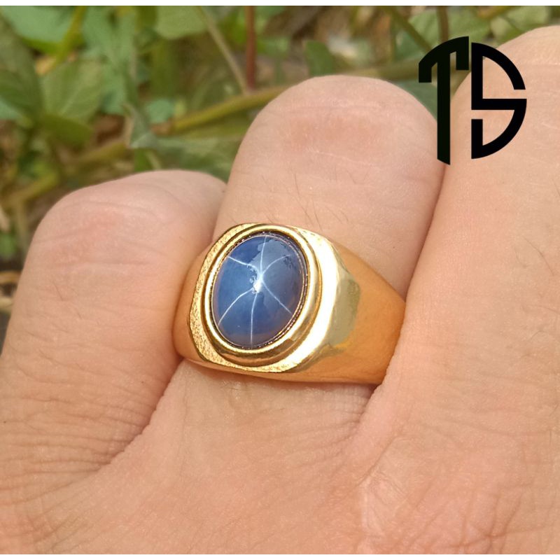 BATU CINCIN AMERIKA STAR6 BLUE TOP QUALITY