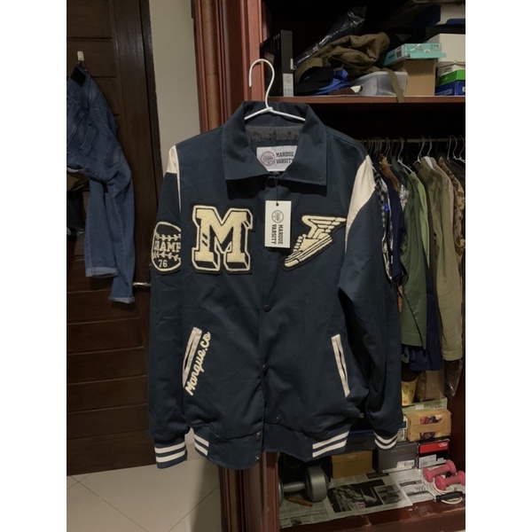 Marque.co varsity jacket new