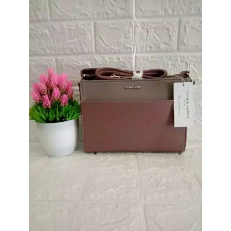 Tas Yolina Sophie martin paris official original terbaru promo Tas selempang wanita import Shopi sop