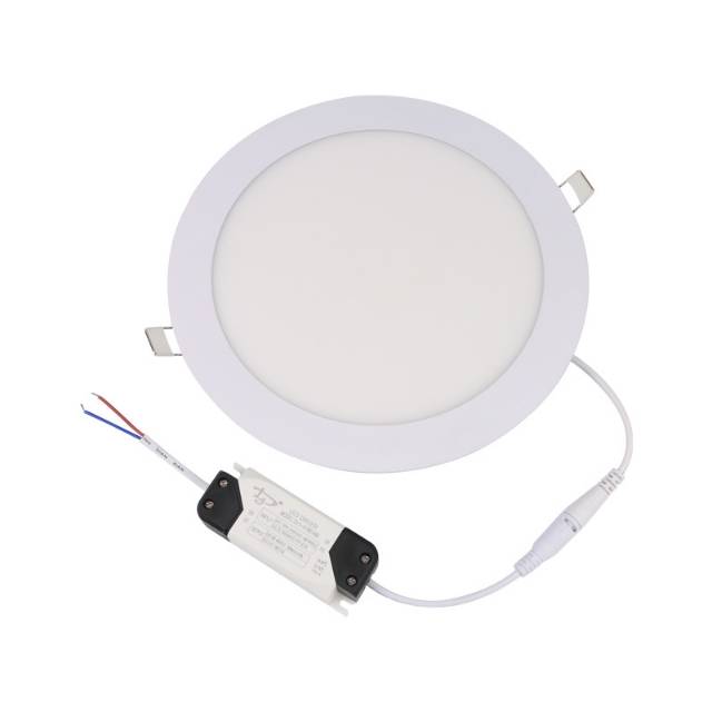 Lampu Panel LED DownLight Inbouw 12 Watt Bulat Tipis MS-512