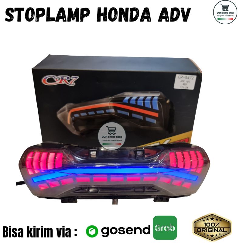 STOPLAMP HONDA ADV150 ADV 150 LAMPU STOP LAMPU REM BELAKANG ADV 150 LAMPU STOP RUNNING ADV 150 ORIGI