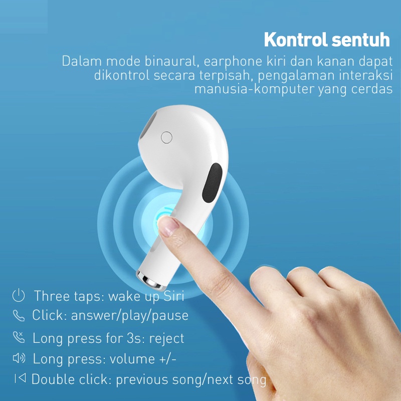 GoodCase - Earbud Pro 6 Music TWS Sports Earphone FreeBuds Headset Bluetooth Noise Reduction True Wireless HiFi Stereo