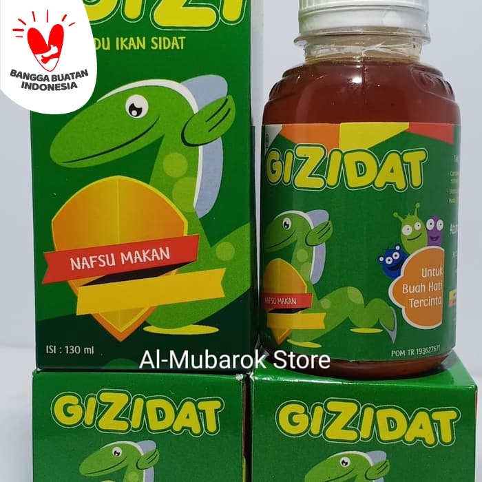 

02 Madu Anak Gizidat Ekstrak Ikan Zidat Original Ds51Ghg