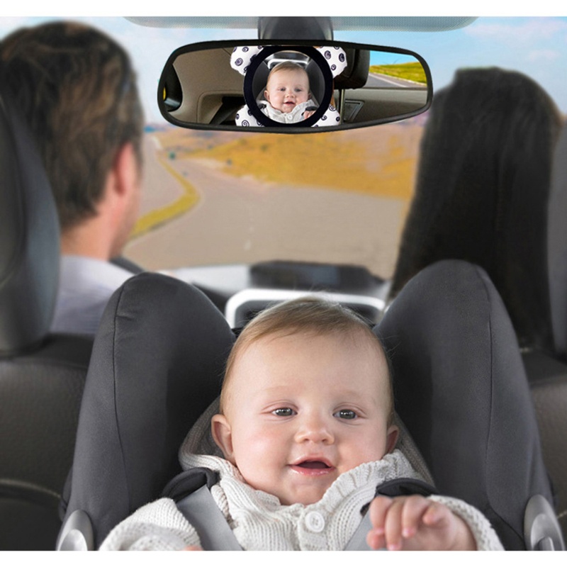 Mary Kaca Spion Bayi Adjustable Untuk Jok Belakang Mobil