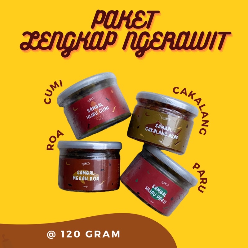 

PAKET LENGKAP 4 VARIAN NGERAWIT