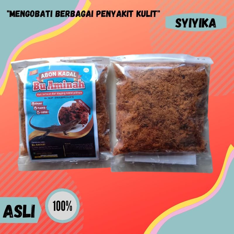 

ABON KADAL ASLI 50 GR ABON ULAR BU AMINAH OBAT TRADISIONAL SUPLEMEN MAKANAN MENGOBATI PENYAKIT KULIT