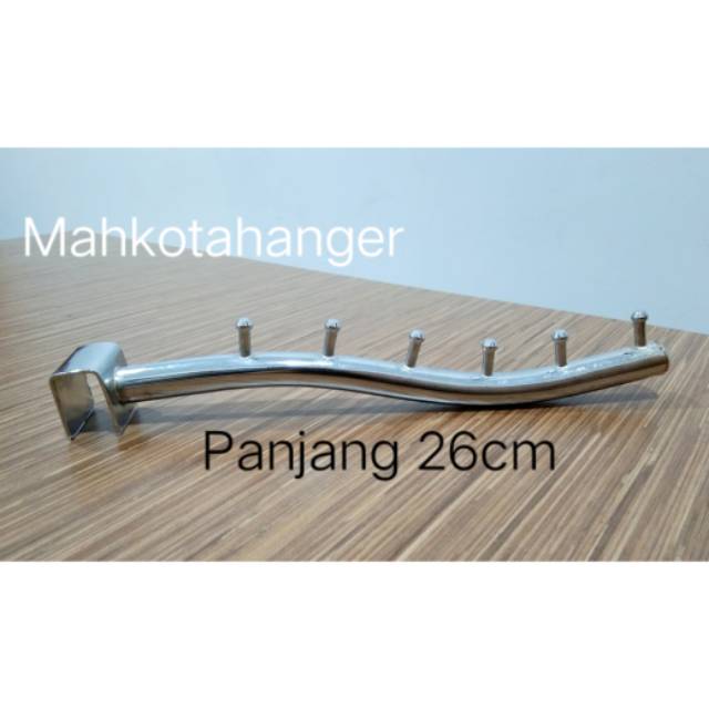 Suling Gantungan Baju 6 titik belalai / Suling pipa kotak 6 paku belalai