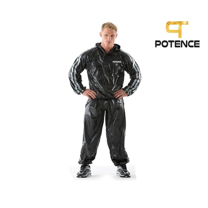 POTENCE SAUNA SUIT WITH HOODIE / BAJU SAUNA / JAKET SAUNA