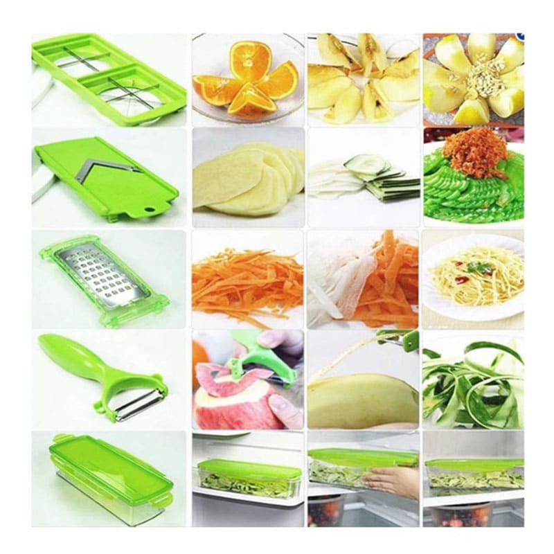 Genius Nicer Dicer Plus hijau