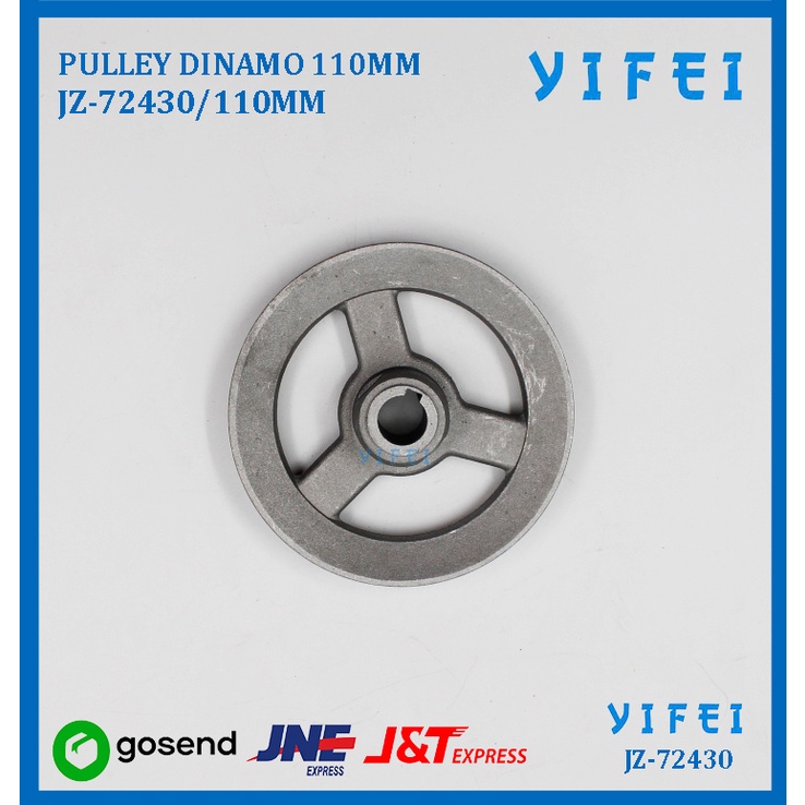 Pulley / Poli / Poly Dinamo Mesin Jahit 110MM YIFEI-72430/110MM