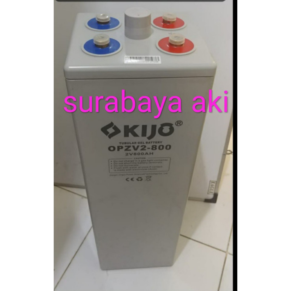 KIJO OPZV BATTERY GEL 800AH 2V 2VOLT