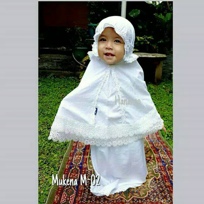 Best Quality Mukena Bayi 3 Tahun Katun Mukenah Anak Balita Lucu Terbaru Murah Renda