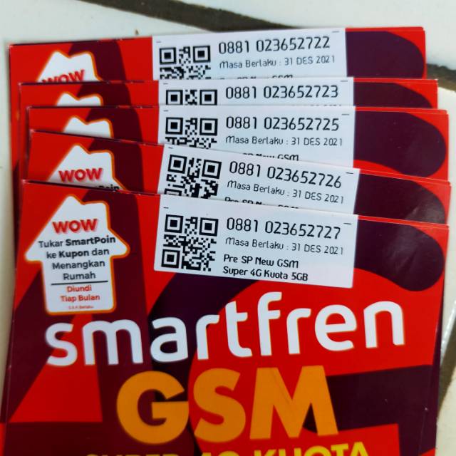 Kartu kuota Smartfren 5GB