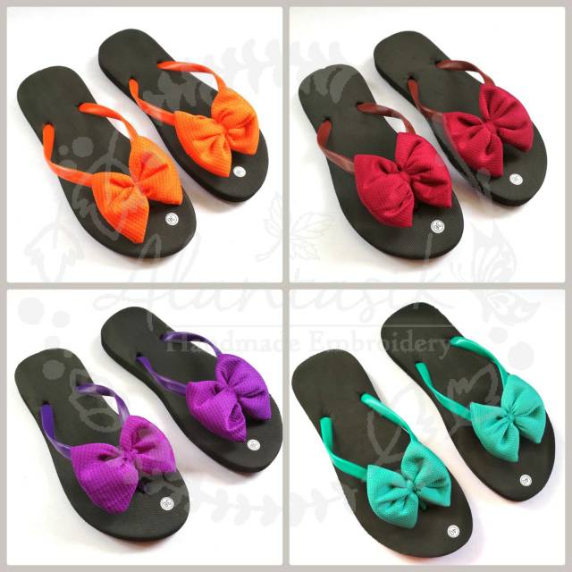 Alantasik - sandal flat pita / sendal flat/ murah wanita RB