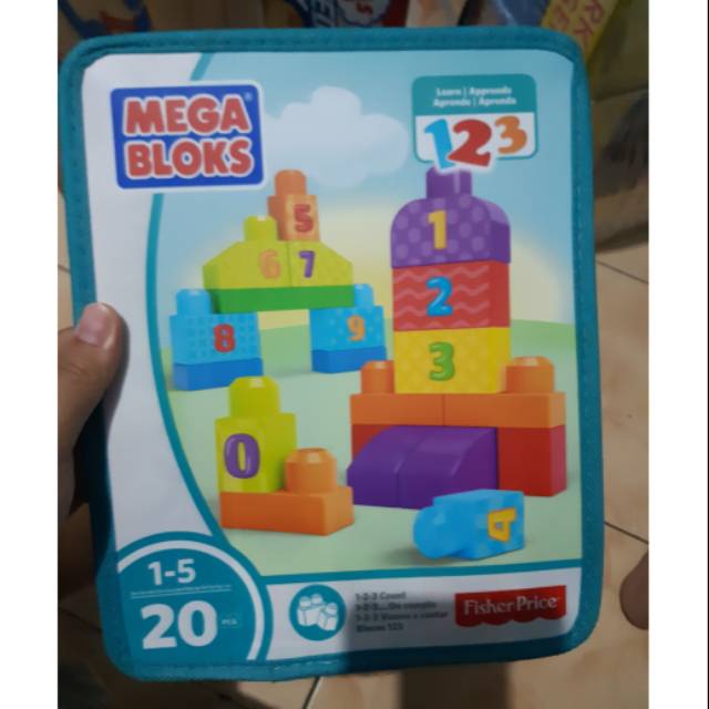 mega bloks 123 count