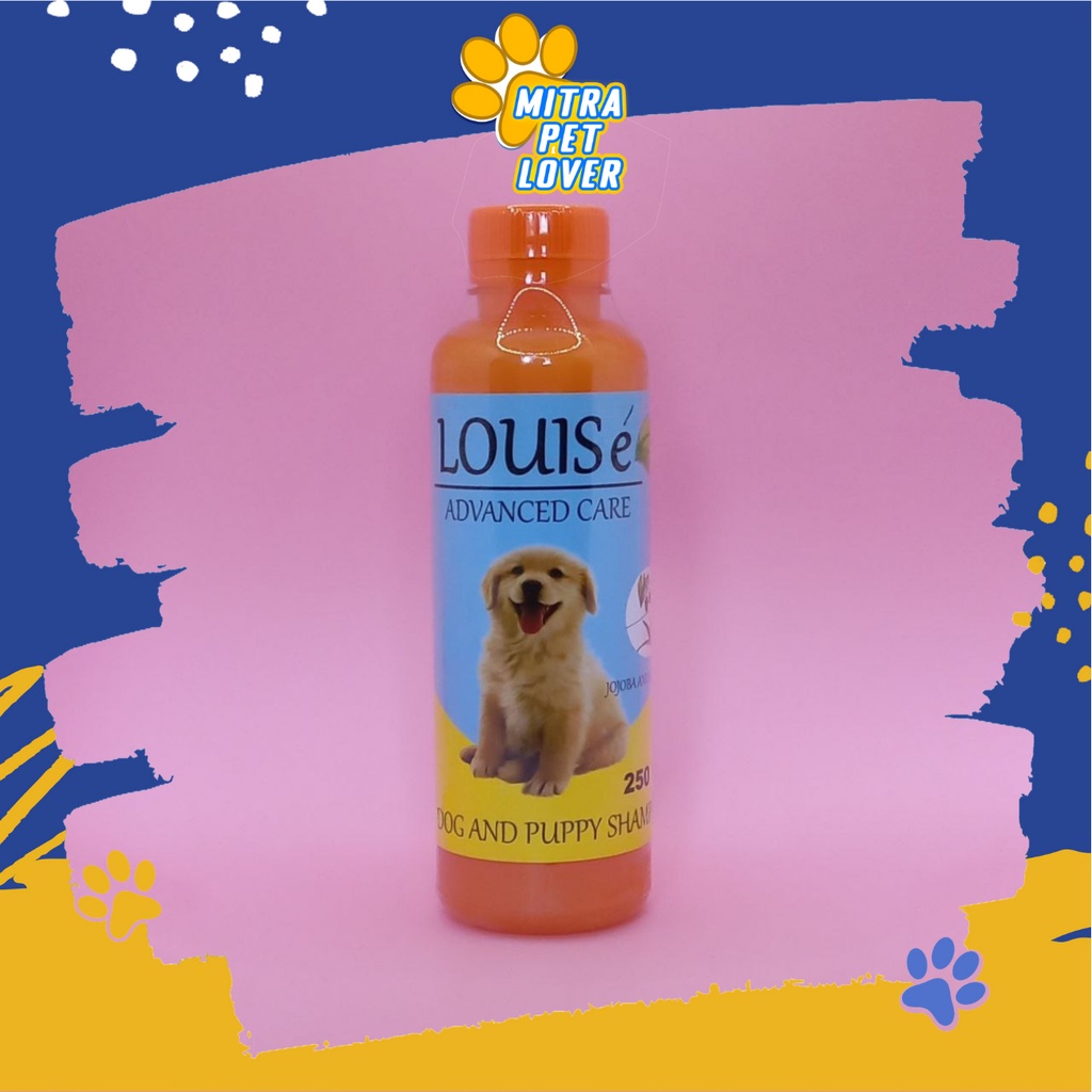 SHAMPO ANJING - LOUISE DOG SHAMPOO 250 ML ORIGINAL - SAMPO UNTUK DOGY PUPPIES MELEMBUTKAN MENGUATKAN BULU WANGI SEHAT - MURAH TERMURAH - LOUISEDOG - PET ANIMAL HEALTHCARE AND VETERINARY TAMASINDO OBAT DAN VITAMIN HEWAN BINATANG PELIHARAAN MITRAPETLOVER