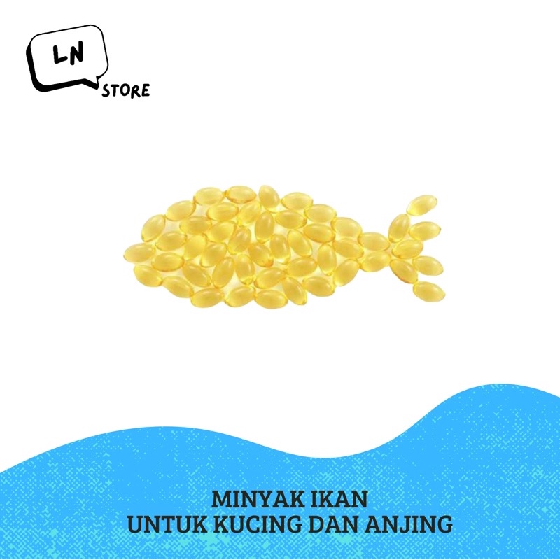 Minyak Ikan Untuk Kucing / Anjing