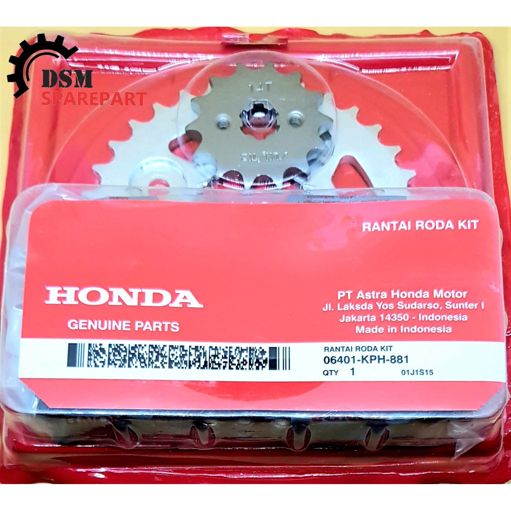 Gear Set Gearset Gir Paket Karisma Supra X 125 Karbu KPH