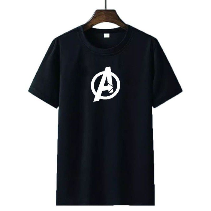 Kaos Distro Pria/wanita Lengan Pendek AVENGER Kaos Oblong Pria Cotton Combed Atasan Cowok Katun