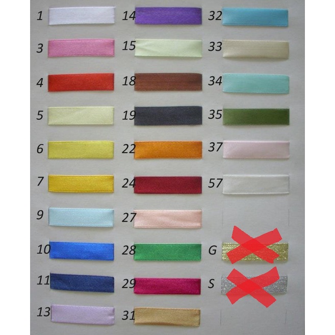 

Best Seller Pita Satin 2 Cm / 3/4 Inch Spesial