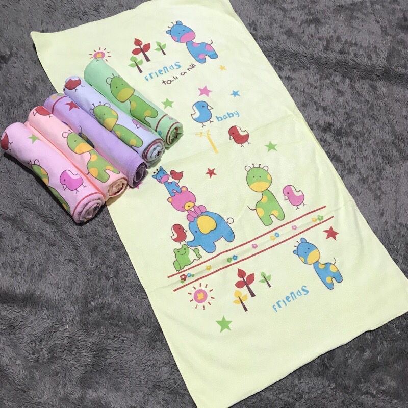 Handuk bayi motif bear MINI 50x100cm 60x120cm Handuk mandi anak Handuk microfiber Import Murah
