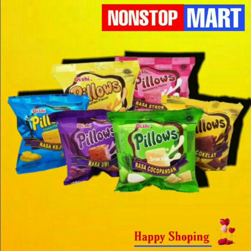 

PILLOWS Oishi all varian 1 pack isi 20 x 7gr