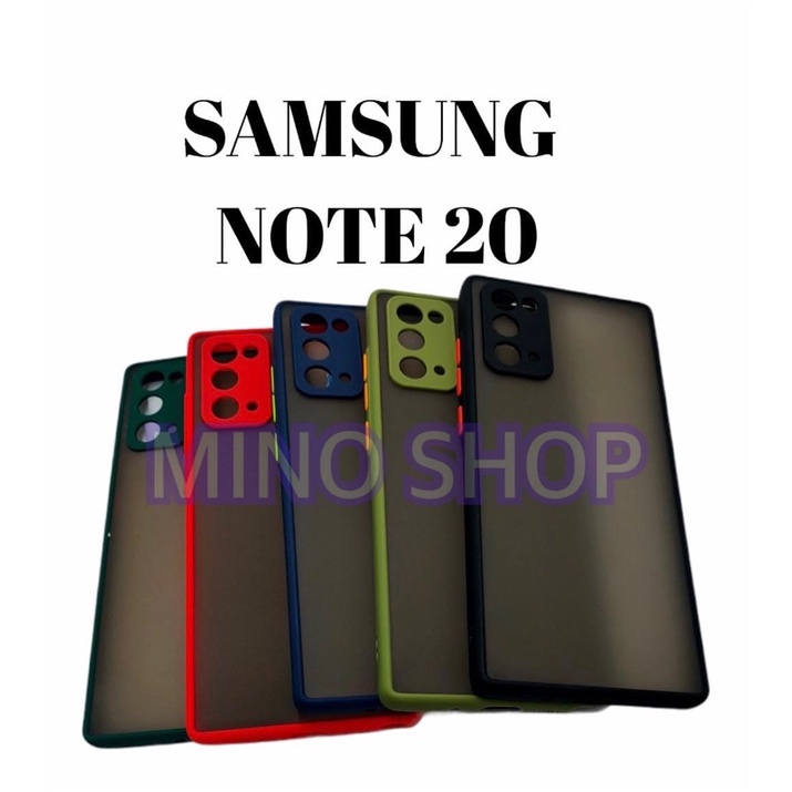 SOFTCASE SAMSUNG NOTE 20 - HARDCASE DOVE MYCHOICE PLUS PELINDUNG KAMERA - AERO CASE