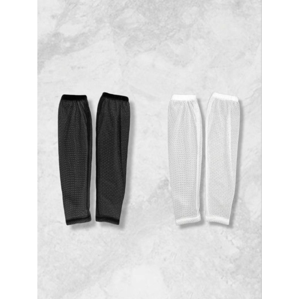 Mesh Sleeves Stocking Jaring Tangan Hitam Putih