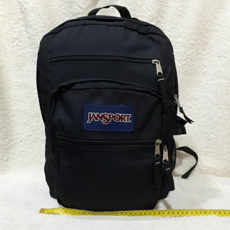 Tas Ransel Second / Preloved / JANSPORT Hitam Besar / Backpack / Bekas