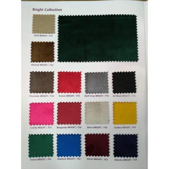 Sofa | Kain Polos - Legacy - Hikaron - Beludru Velvet - Interior Sofa