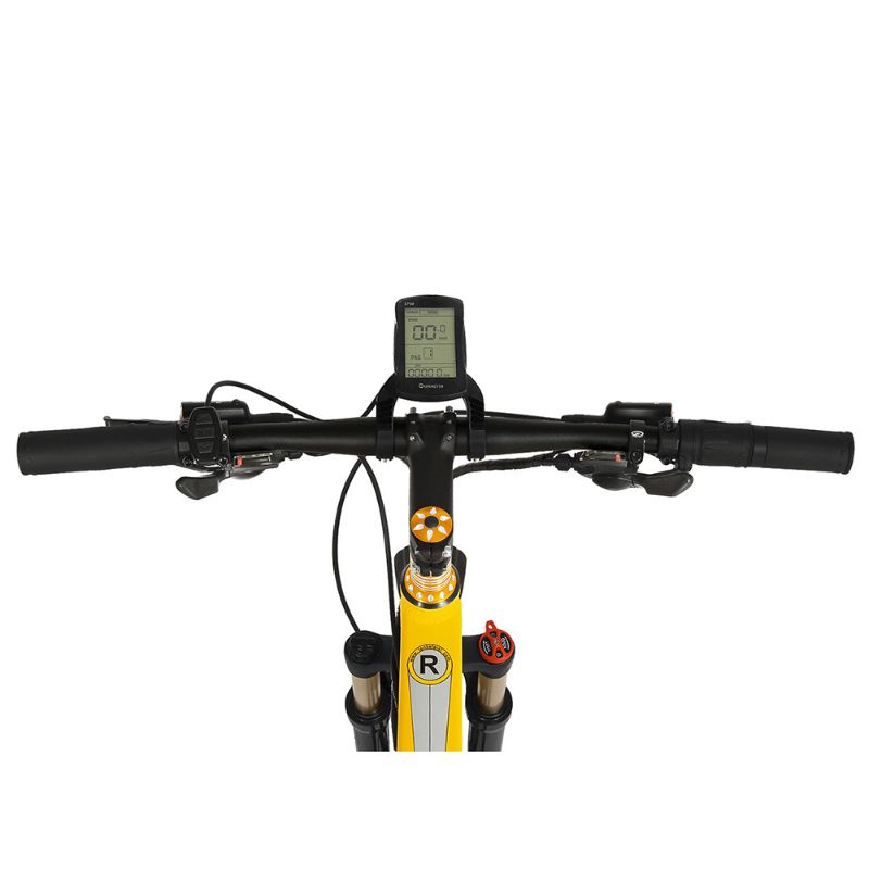 Lankeleisi Sepeda Elektrik Lipat Smart Moped Sports Version 48V 10AH - XT750 - Black/Yellow