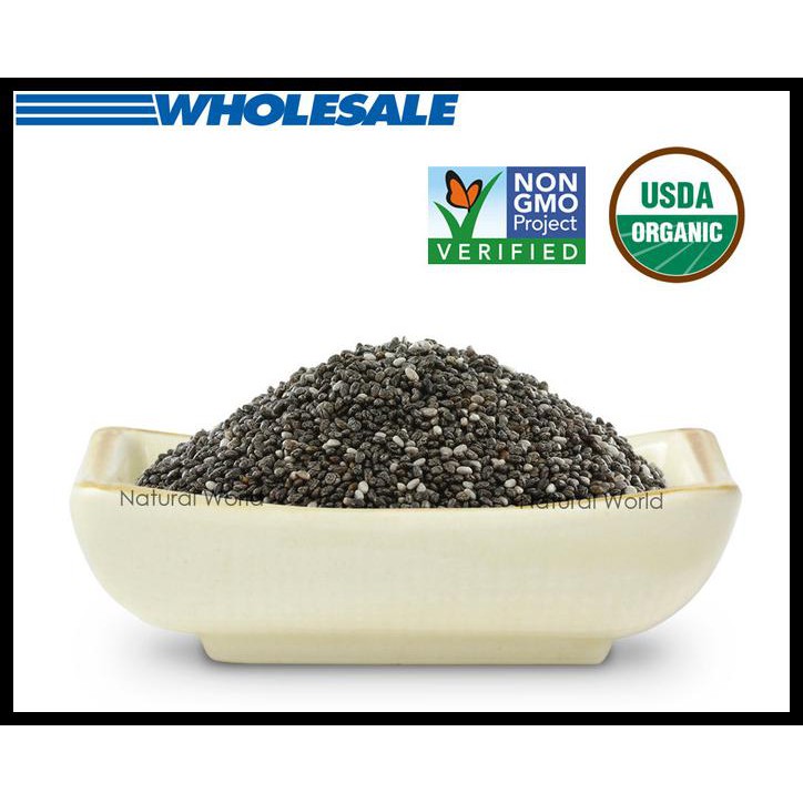 Jual Oykl Organic Black Chia Seeds ( Chia Seed Mexico Organik ) 1 Kg