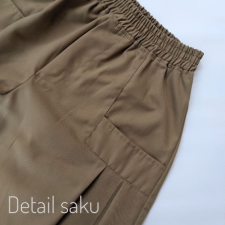 CELANA WANITA HINATA PANTS KEKINIAN ORIGINAL Mera Crop Pants Jumbo BB 35-100 KG / Celana Panjang Wanita / Baggy Pants Korea Termurah / Willow Pants Bahan Katun Stretch Premium / Celana Wanita Original Kekinian / Hinata Pants