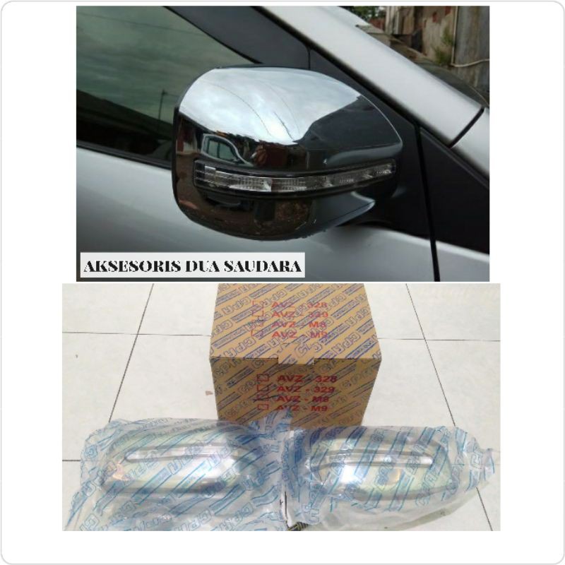 COVER SEPION CHROME AVANZA ALL NEW GRAND NEW AVANZA XENIA 2012-2018