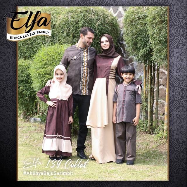 

Sarimbit ELFA 139 coklat kagumi 156 coklat