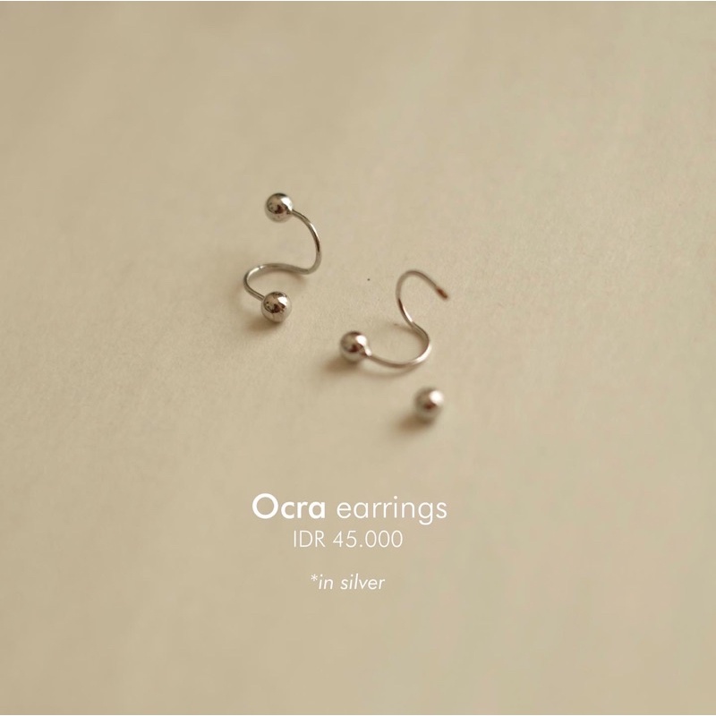 Ark.co - OCRA earrings anting minimalis