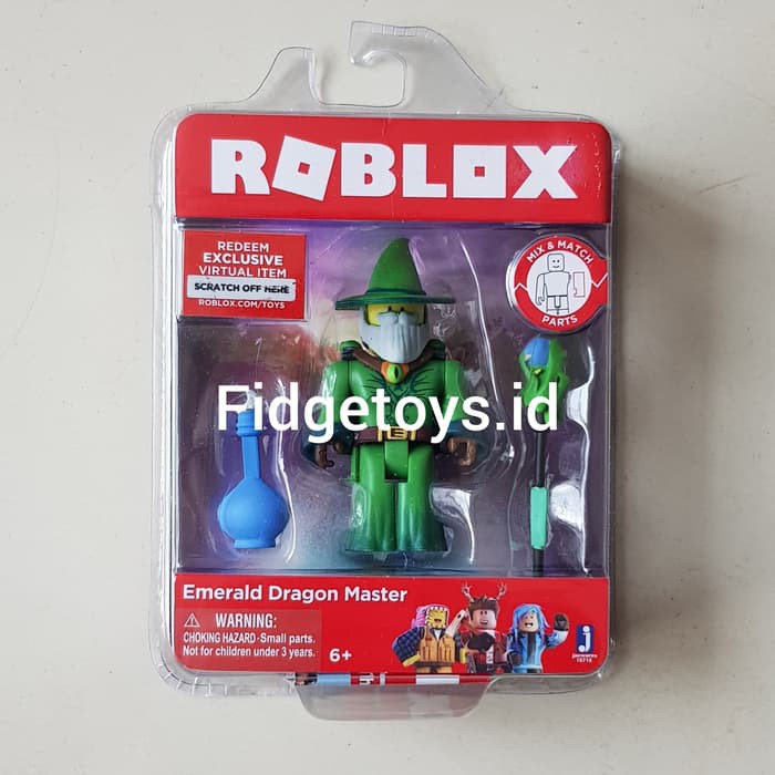 Roblox Series 3 Emerald Dragon Master Core Figure Pack Hot Toys 2019 Shopee Indonesia - emerald dragon master action series 3 toy pack roblox toys unboxing