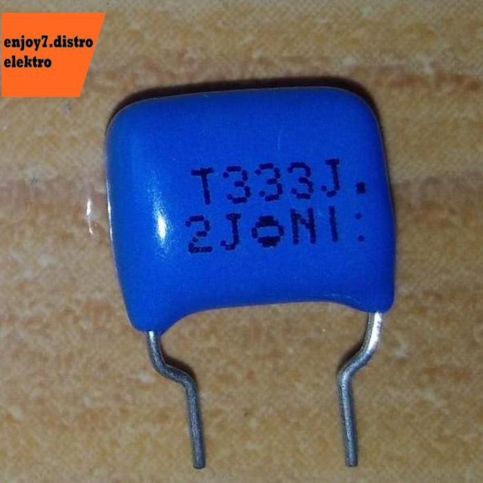 Capacitor 333J 33N  630V Biru Bishele88 Berkualitas