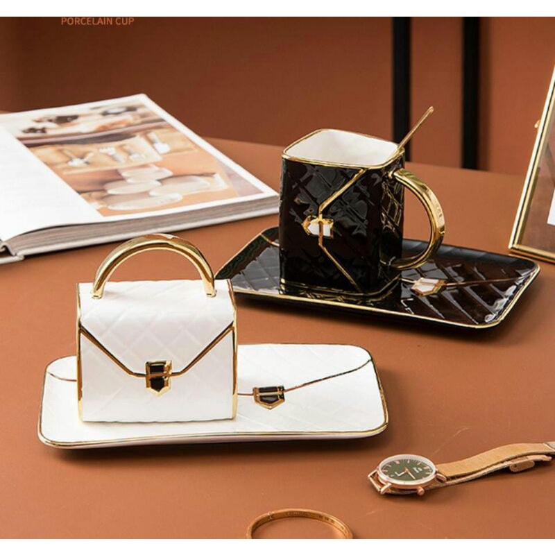 cangkir keramik cangkir sultan cangkir mewah cangkir set tas sultan cangkir set sultan cangkir keram