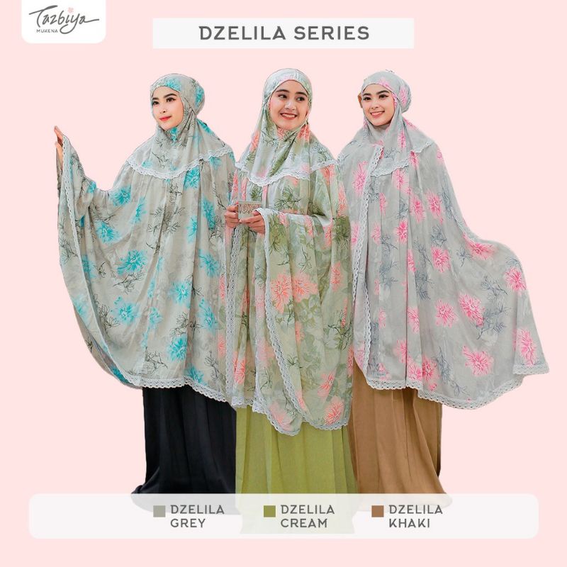 Mukena Tazbiya Kombinasi Dzelila Series Allsize