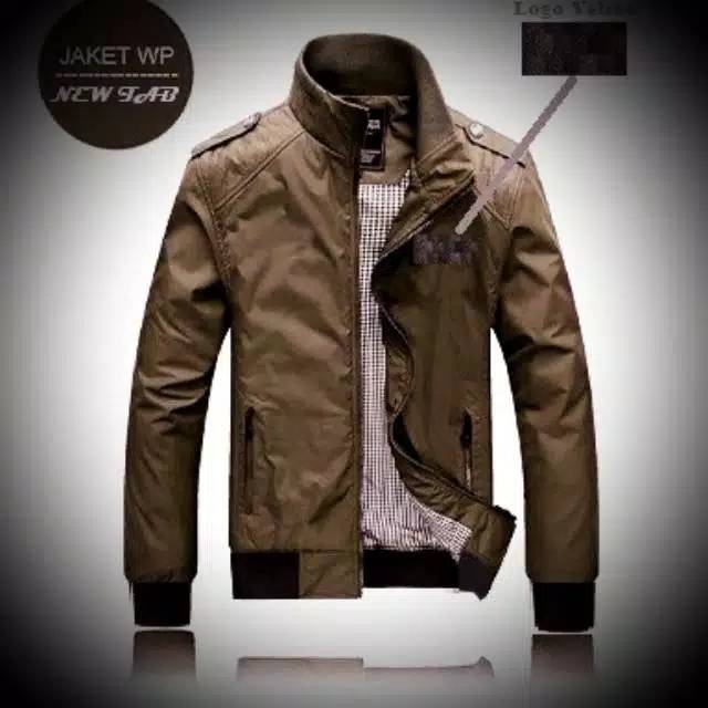 ORI Jaket WP Pria Kantor New Tab Harrington Smit / Jaket harington Motor WP / Jaket Bomber anti air