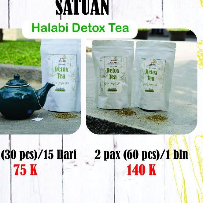 

Termurah!! (elz-1272) DETOX TEA HALABI