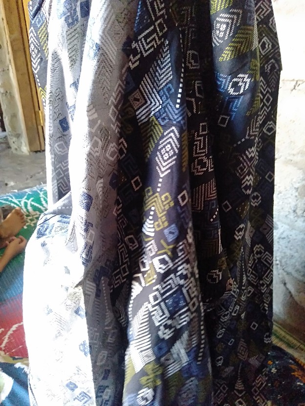Dgm Fashion  Kemeja Batik Pria Lengan Panjang Songket /kemeja Tribal 5894