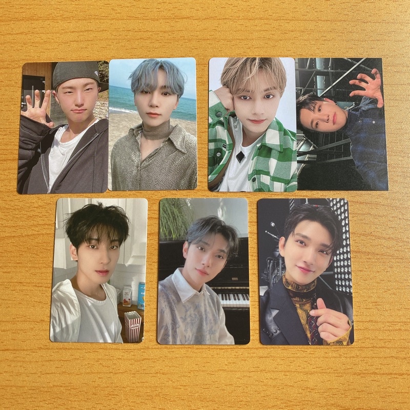 seventeen photocard pt 26 joshua wonwoo jun hoshi seungkwan in the soop attacca op2 op1 season greet