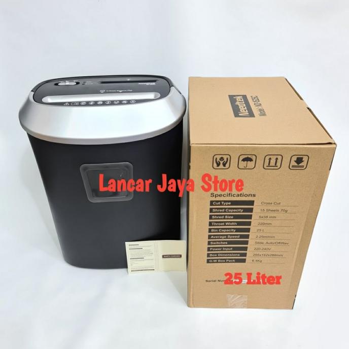 

Office Paper Shredder Needtek ND-1525C Penghancur Kertas ND1525C