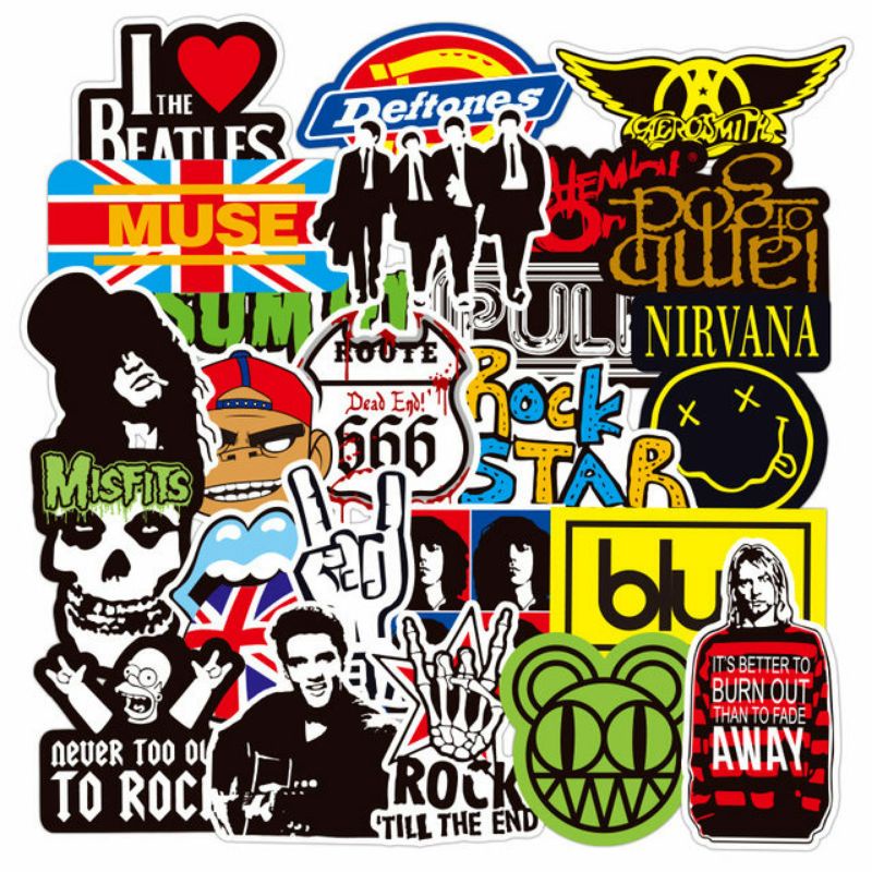 

Stiker Rock Pack Style 260434